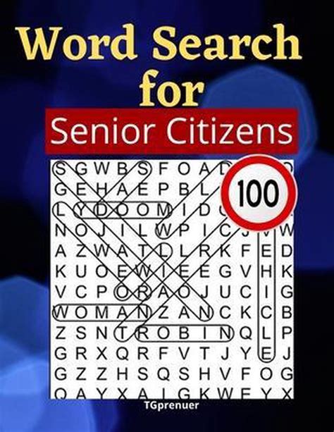 Large Print Word Searches For Senior Citizens Printable Word Search