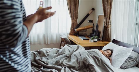 Father Waking Up Sleeping Daughter · Free Stock Photo
