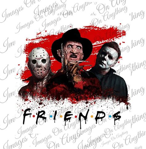 Art Collectibles Digital Michael Myers Freddy Krueger Leather Face Jason Voorhees Horror Png
