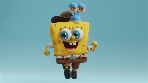 Artstation Spongebob Squarepants Time Lapse