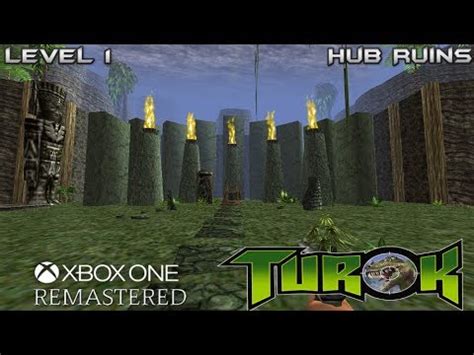 Turok Remastered Level Hub Ruins Xbox One Youtube