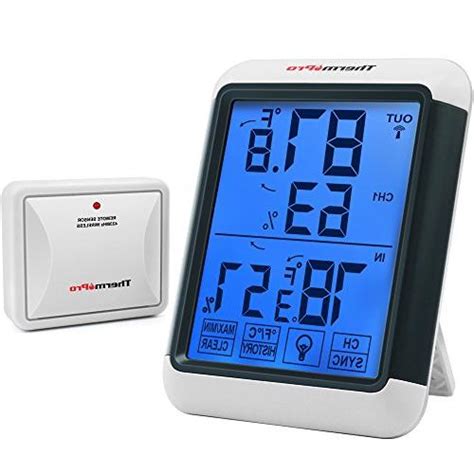 Thermopro Tp65 Digital Wireless Hygrometer Indoor Outdoor Thermometer