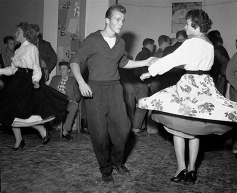 Couples Dancing At A 1950s House Party Ballroom Dance Swing Dancing