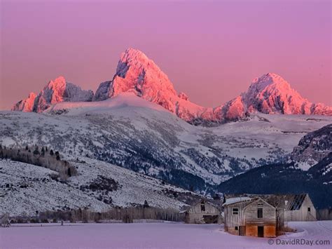 John R Day Driggs Idaho View Is Of The Teton Mountains Teton