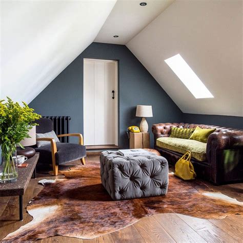 Stunning Loft Conversion Living Room Idea Attic Living Rooms Attic