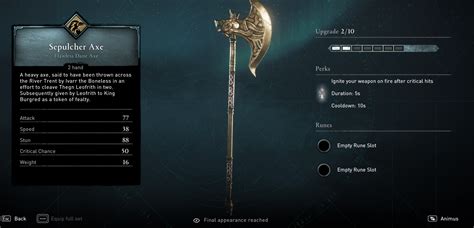 Assassin S Creed Valhalla Best Runes For Mythical Weapons To Get My