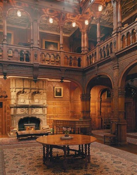 Design And Interiors Stokesay Court Castles Interior Castle House Castle