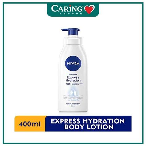 Nivea Body Lotion Express Hydration 400ml Caring Pharmacy Official