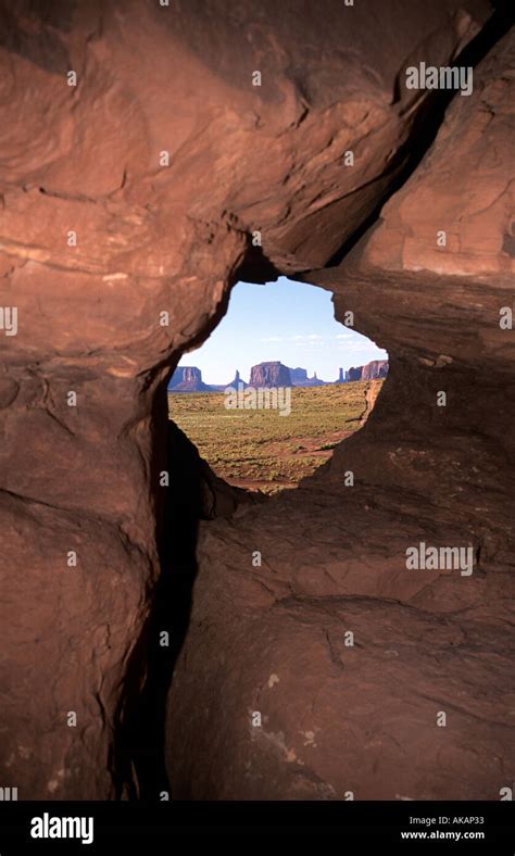 Sandstone Arches In Monument Valley USA Stock Photo Alamy