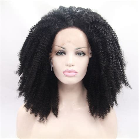 Synthetic Braided Wig Afro Full Braided Lace Front Wig Hand Wig For