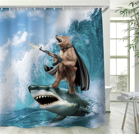 25 funny shower curtains for your bathroom next luxury