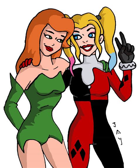 Harley Quinn X Poison Ivy By Jasontodd1fan On Deviantart