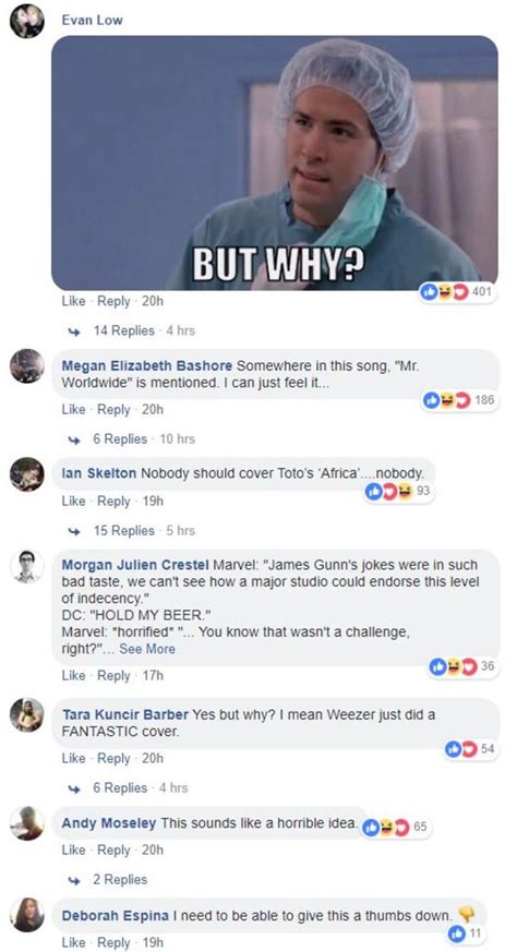 Entertainment Weekly Facebook Comments Totos Africa Know Your Meme