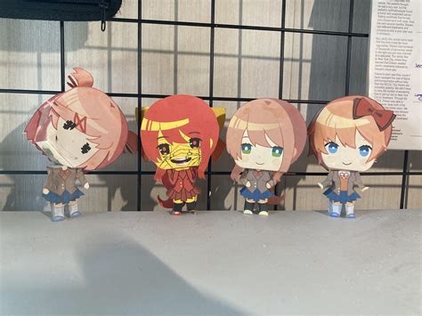 Ddlc Papercraft R Ddlc