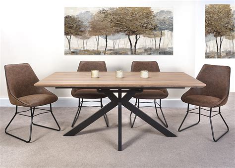 Manhattan Extending Dining Table 1800 2200mm Furniture Plus