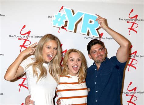 Los Angeles Sep 8 Melissa Ordway Hunter King Robert Adamson At The