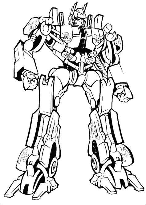 The whole activity is evident through the expressions on the face of the transformer and the pose of the smaller auto bot. Optimus Prime Head Coloring Coloring Pages