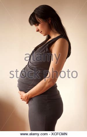Schwangere Frau Nackt Stockfotografie Alamy