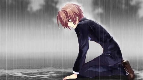 Seriously 24 List Of Sad Anime Boy In Rain People Forgot To Let You