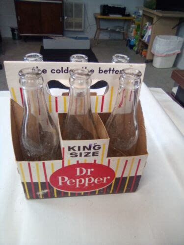 Dr Pepper 6 Pack Bottles Ebay