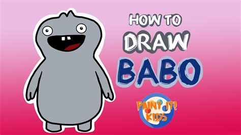 Drawing For Kids How To Draw Babo Uglydolls Movie Art For Kids