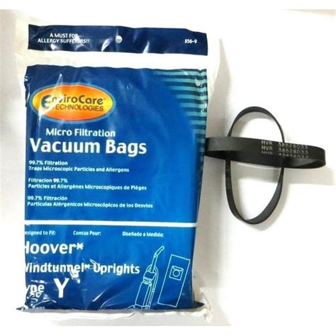 18 Hoover Windtunnel Upright Type Y Micro Filtration Vacuum Bags And 2