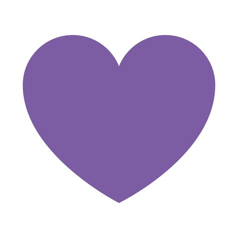 Purple Heart Vector Art Icons And Graphics For Free Download