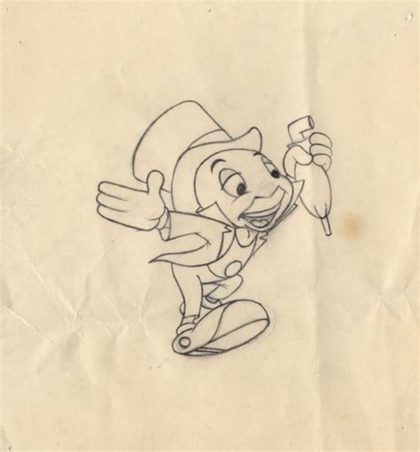 Jiminy Cricket Im No Fool Series Production Drawing Id