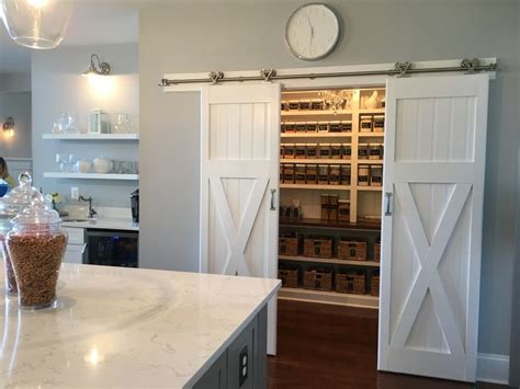 Pantry With Barn Doors Kitchen Design Decor Pantry Remodel Kitchen