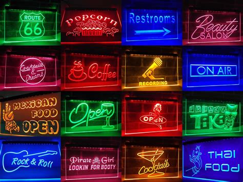 Personalized Neon Man Cave Signs