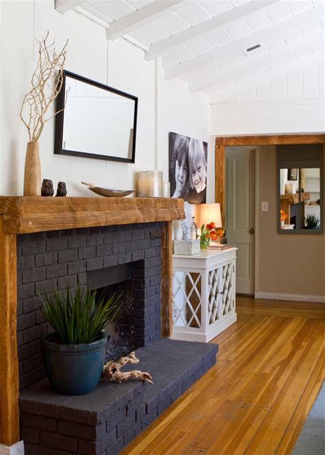 10 How To Paint A Stone Fireplace Black New Server