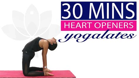 Heart Opening Yoga Stretches Feel Good Yoga Fit 30 Yogalates With