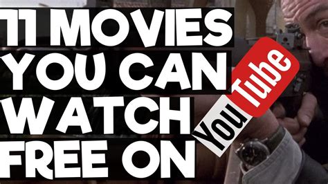 11 Movies You Can Watch For Free On Youtube Youtube