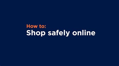 How To Shop Safely Online Youtube