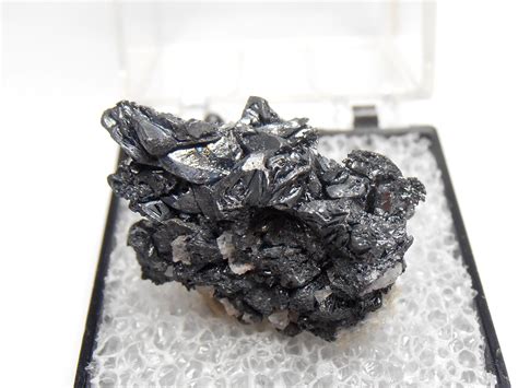 Acanthite Crystals From The San Juan Rayas Mine