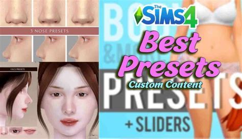 The Sims 4 Must Have Presets Cc Wicked Sims Mods