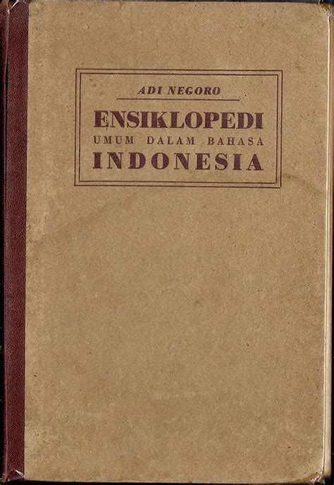 Ensiklopedi Umum Dalam Bahasa Indonesia Alchetron The Free Social