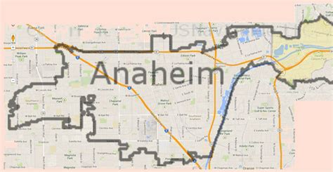 From One Year Ago On Anaheim Districting Maps — One Or Two District