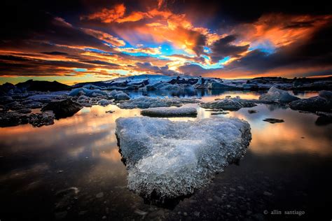 Ice And Fire By Allin Santiago 500px Fire Photography Nature
