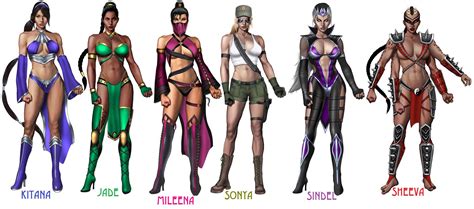 Nsfw The Visual Evolution Of Mortal Kombats Roster Page 3 Neogaf