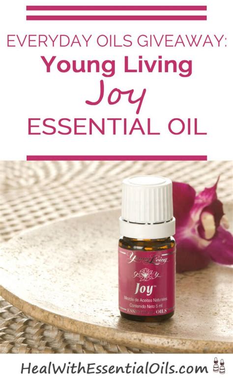 See more ideas about everyday oils, living essentials oils, living essentials. Everyday Oils Giveaway Young Living Joy Essential Oil