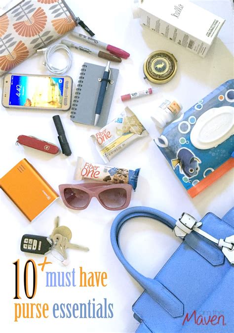 What Are Your Must Have Purse Essentials Heres A List Of The Ten