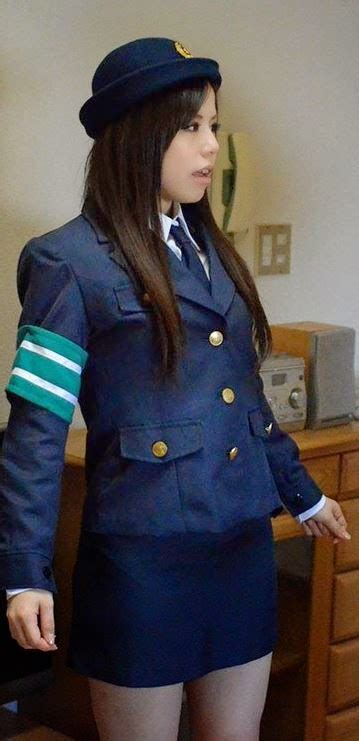 The Uniform Girls Pic Cosplay Japanese Policewoman 21