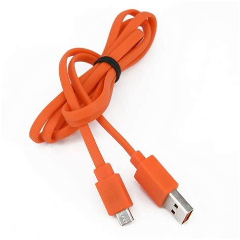 Micro Usb Fast Charger Flat Cable Cord For Jbl Flip 3 4 Pulse 2 Charge