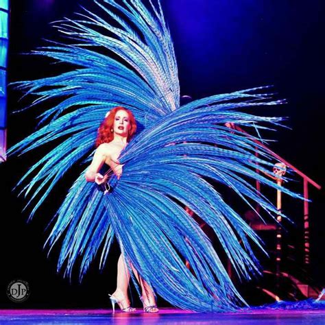 Burlesque Fan Dancing Feathers And Fantasy 21st Century Burlesque