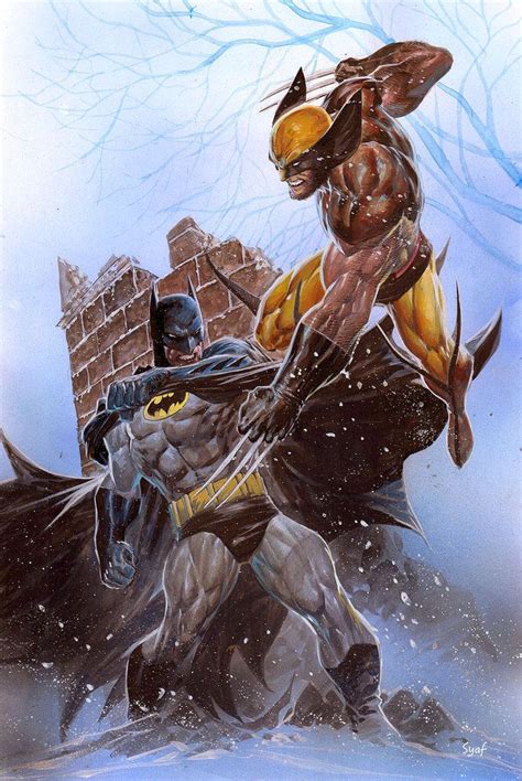 Batman Vs Wolverine By Ardian Syaf On Deviantart
