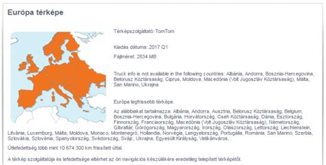 The first part of the update is now complete. Tomtom Magyar Térkép | Térkép 2020