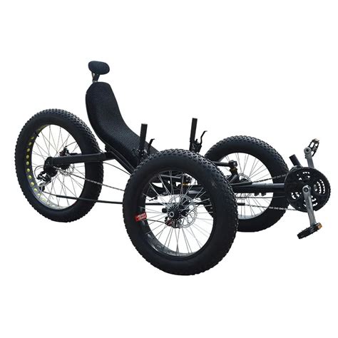 New Design Two Front Wheels One Person Electric Recumbent Trike Tadpole