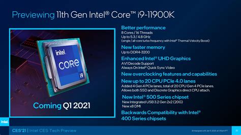 Intel 11th Gen Core I9 11900k Exceeds Amd Ryzen 9 5900x In Gaming