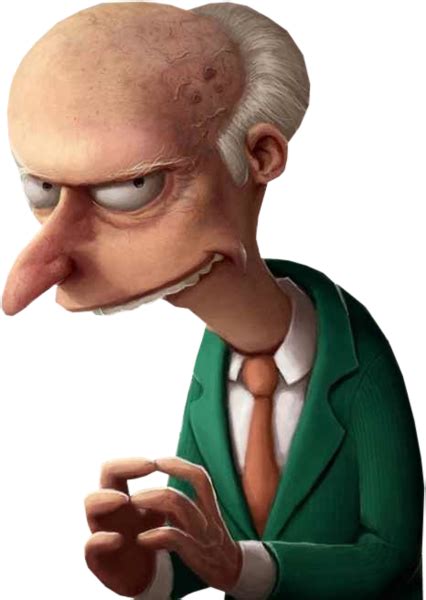 The Simpsons Mr Burns Psd Official Psds